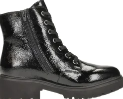 Rieker Veterschoenen Hoog Zwart Best