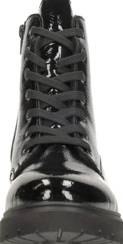 Rieker Veterschoenen Hoog Zwart Best