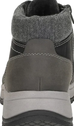 Rieker Veterschoenen Hoog Zwart Sale