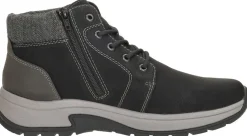 Rieker Veterschoenen Hoog Zwart Sale