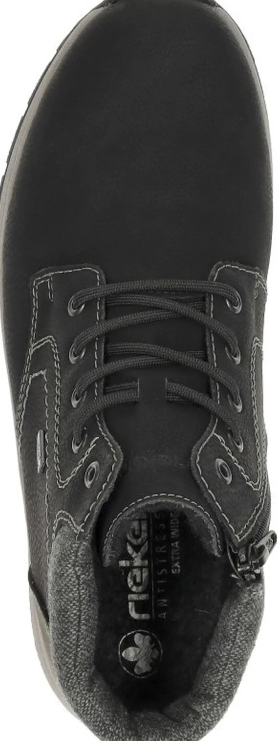 Rieker Veterschoenen Hoog Zwart Sale