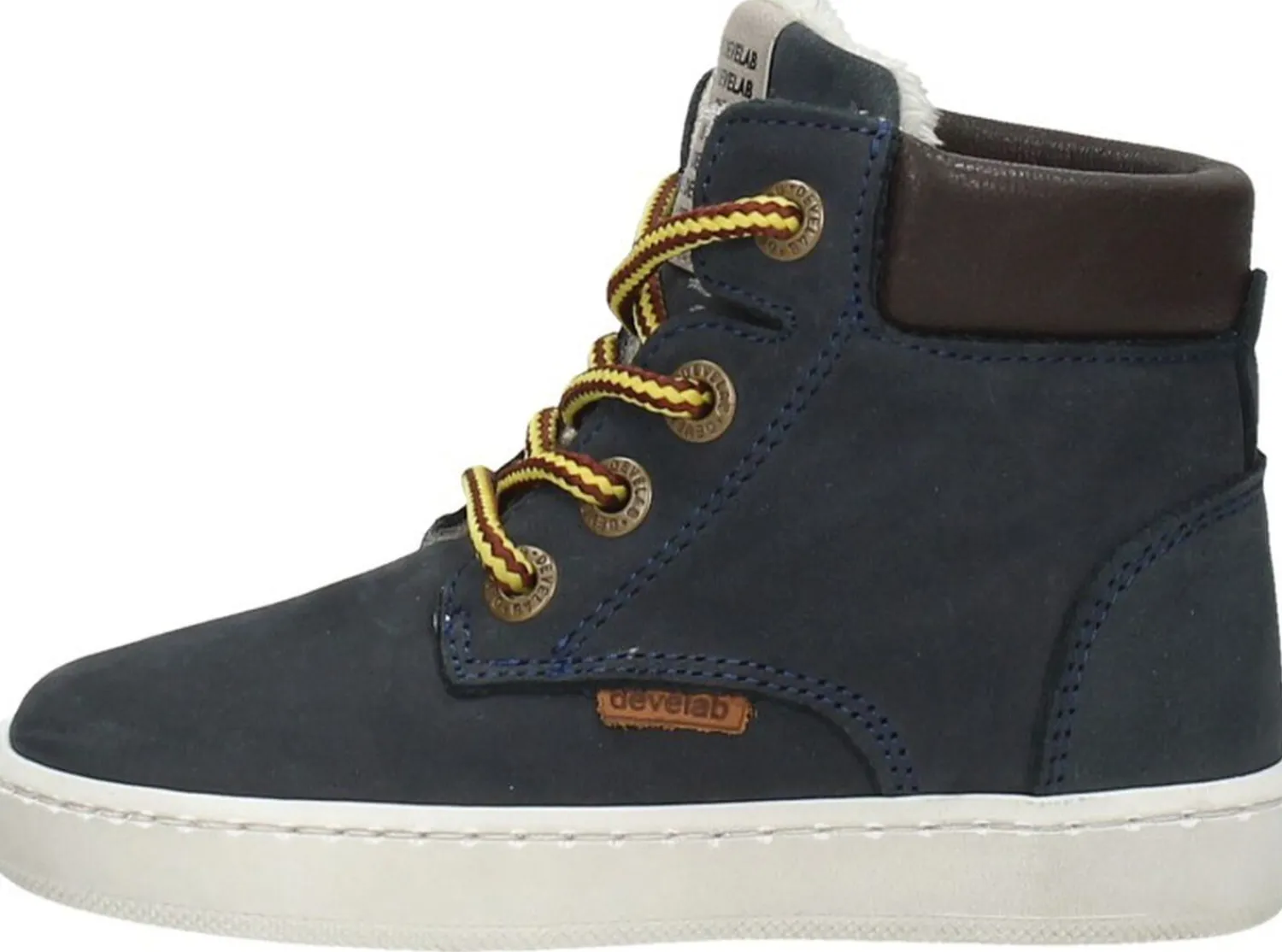 Develab Veterschoenen Hoog Blauw Discount