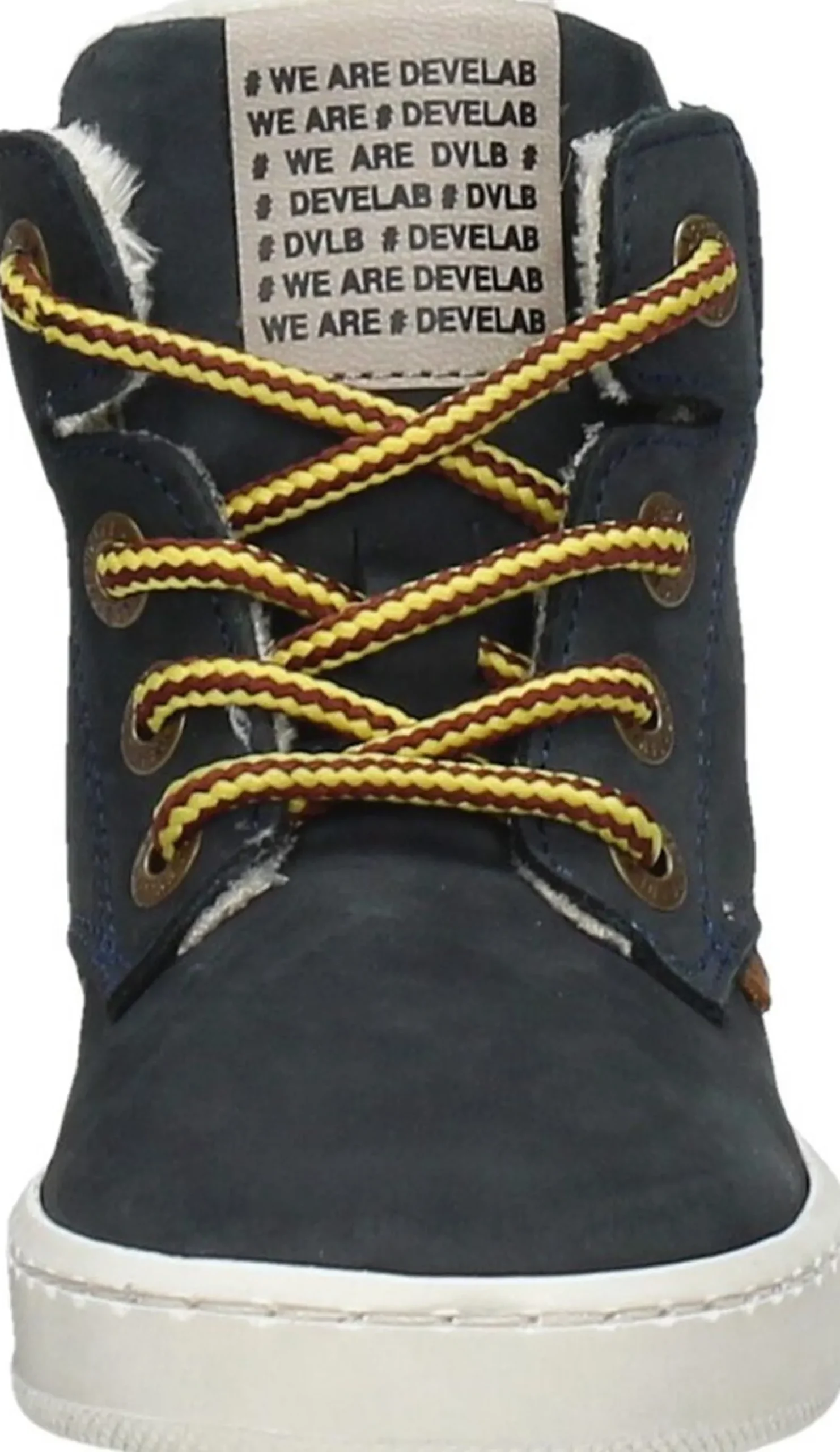 Develab Veterschoenen Hoog Blauw Discount