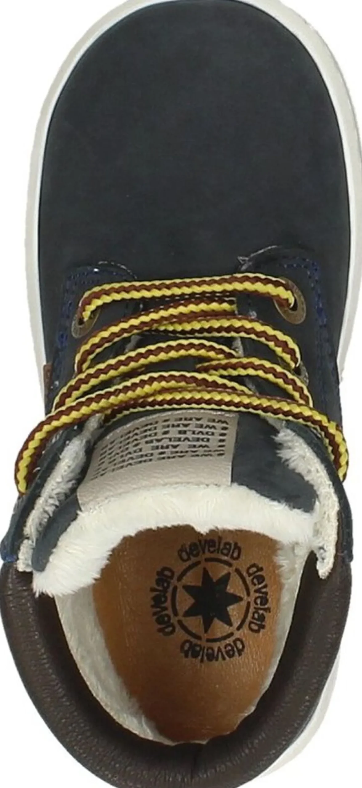 Develab Veterschoenen Hoog Blauw Discount