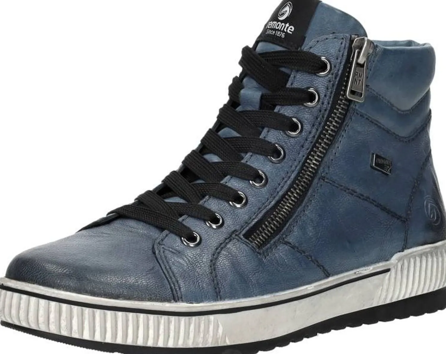 Remonte Veterschoenen Hoog Blauw Best