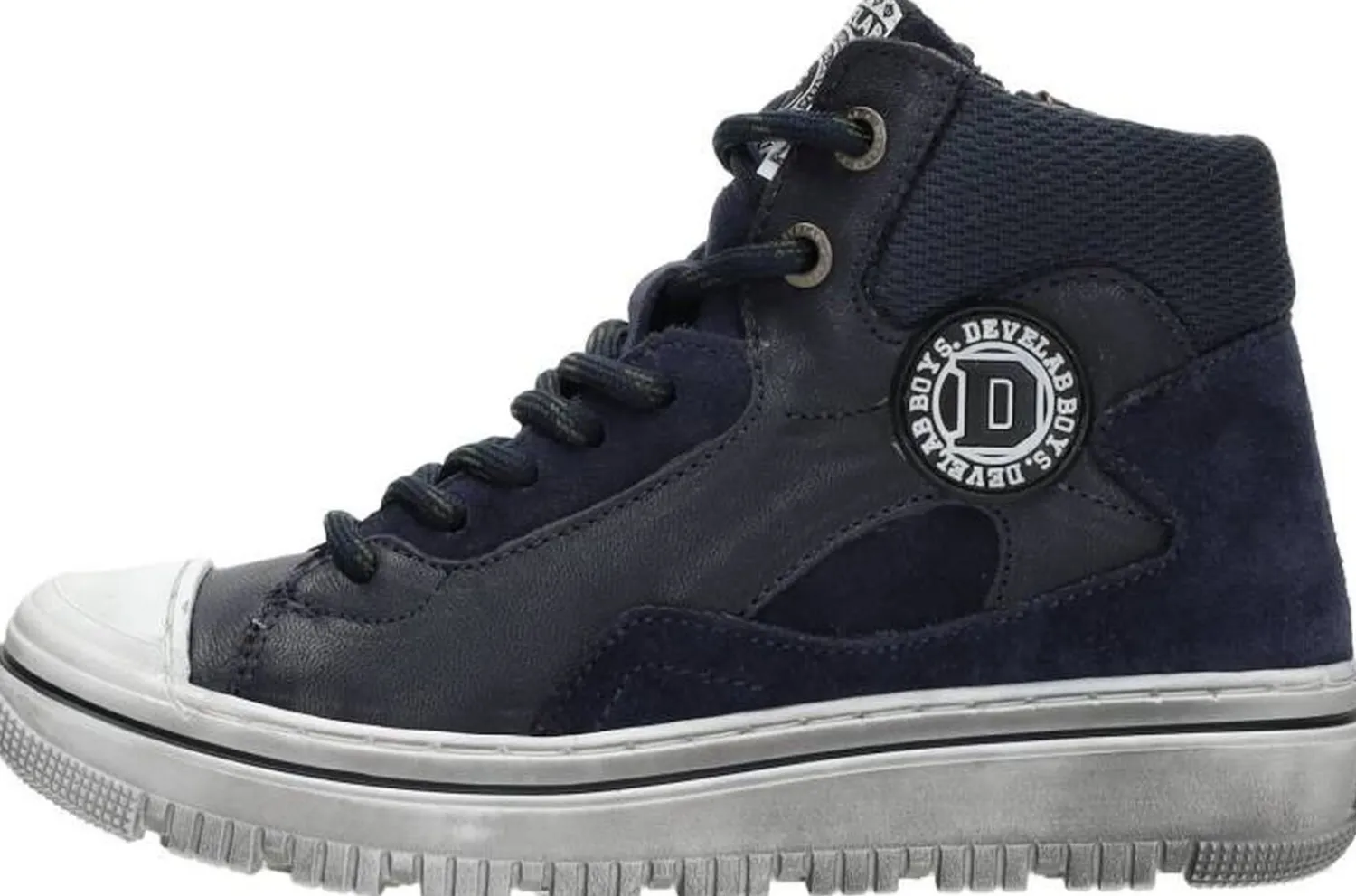 Develab Veterschoenen Hoog Blauw New