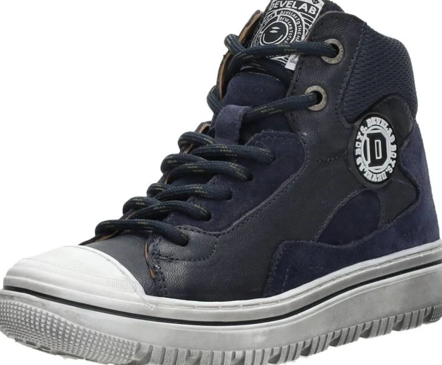 Develab Veterschoenen Hoog Blauw New