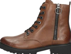 Remonte Veterschoenen Hoog Cognac Discount