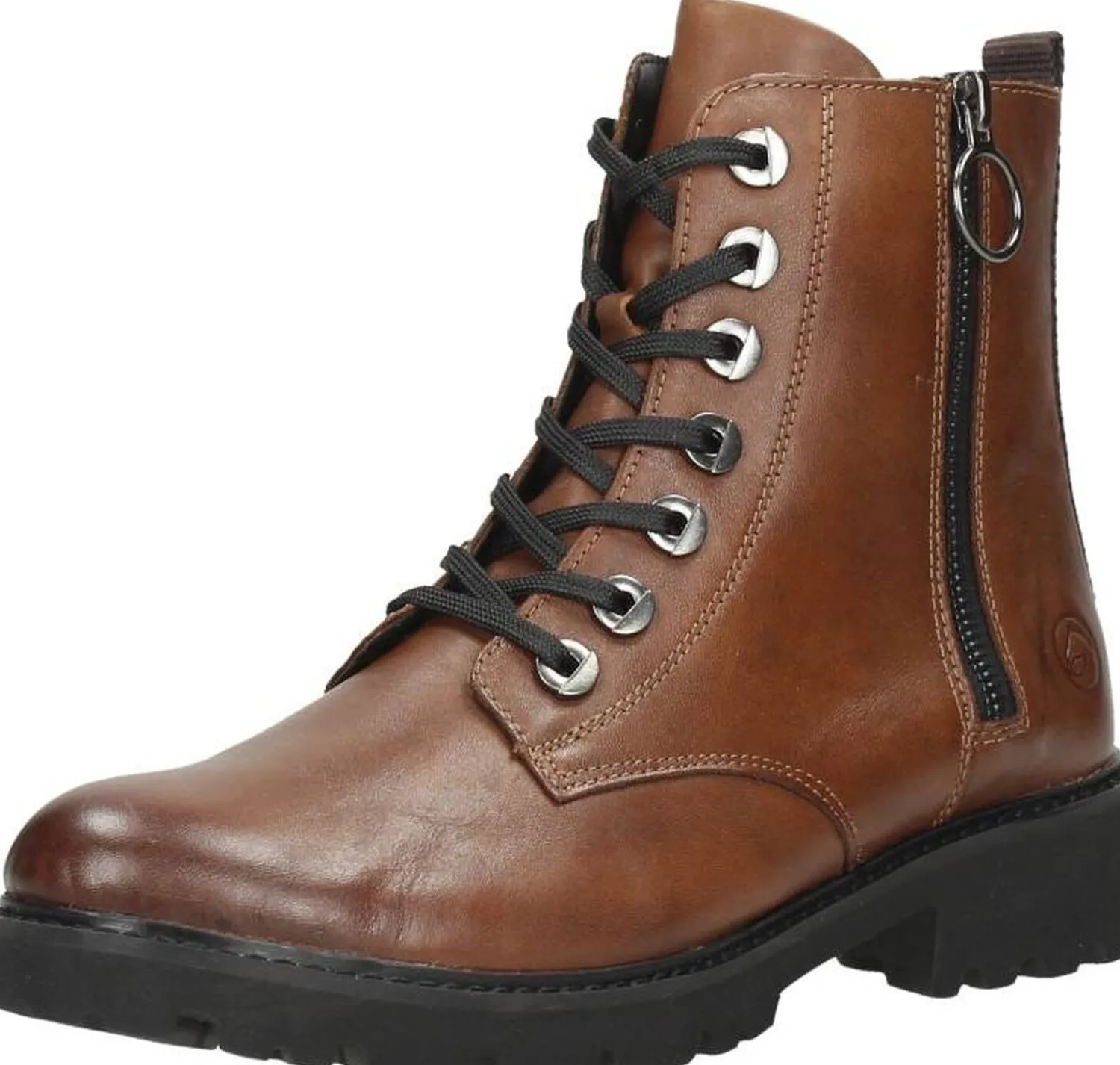Remonte Veterschoenen Hoog Cognac Discount