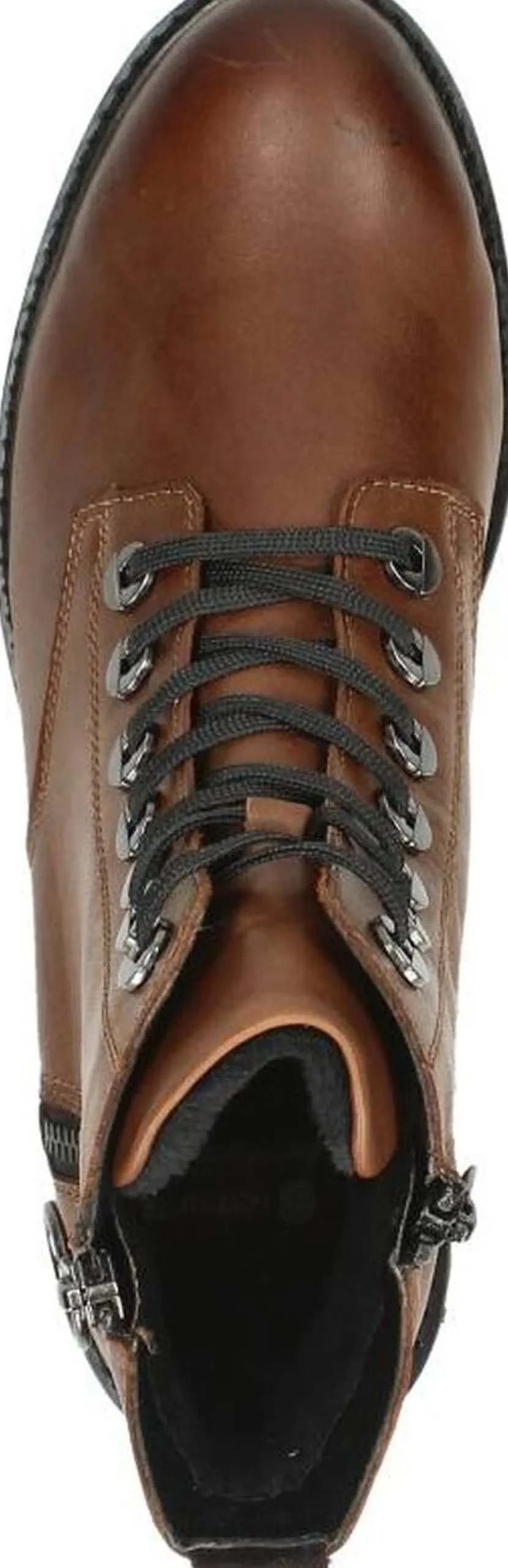 Remonte Veterschoenen Hoog Cognac Discount