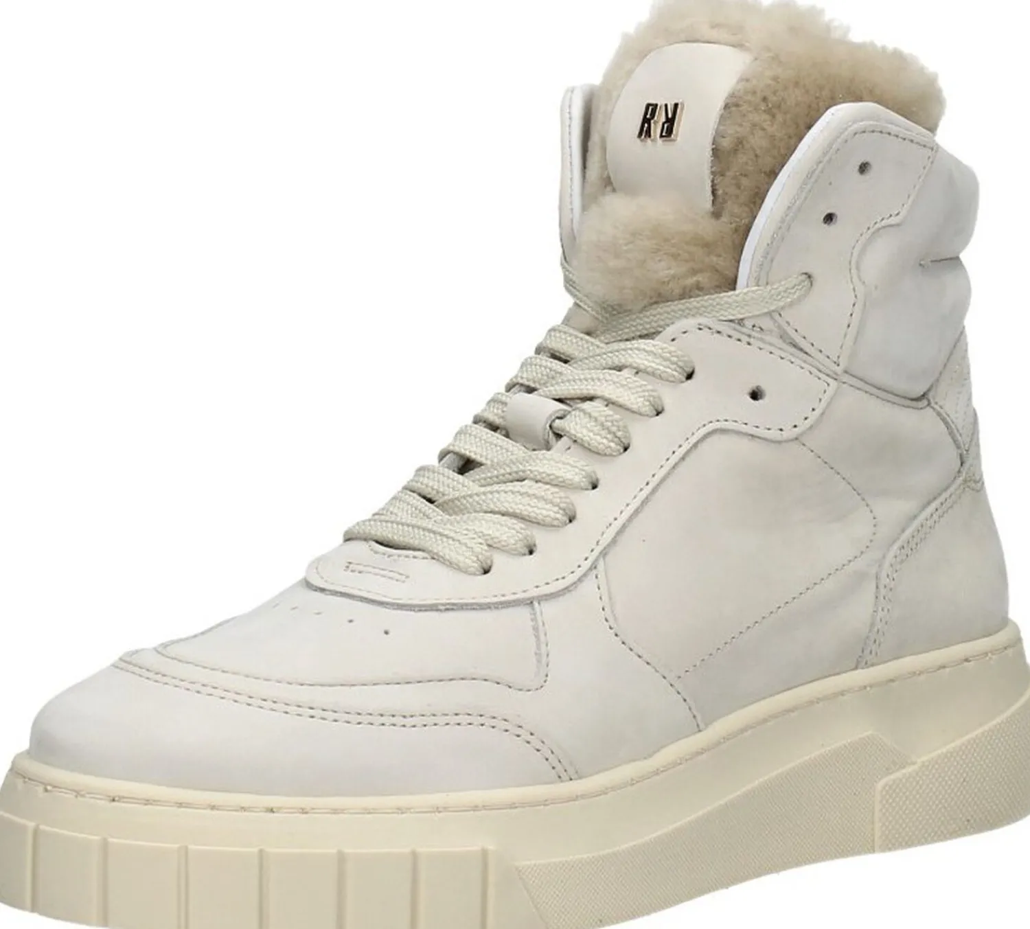 Red Rag Veterschoenen Hoog Beige New