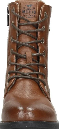 Mustang Veterschoenen Hoog Cognac New