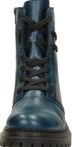 Rieker Veterschoenen Hoog Petrol Best