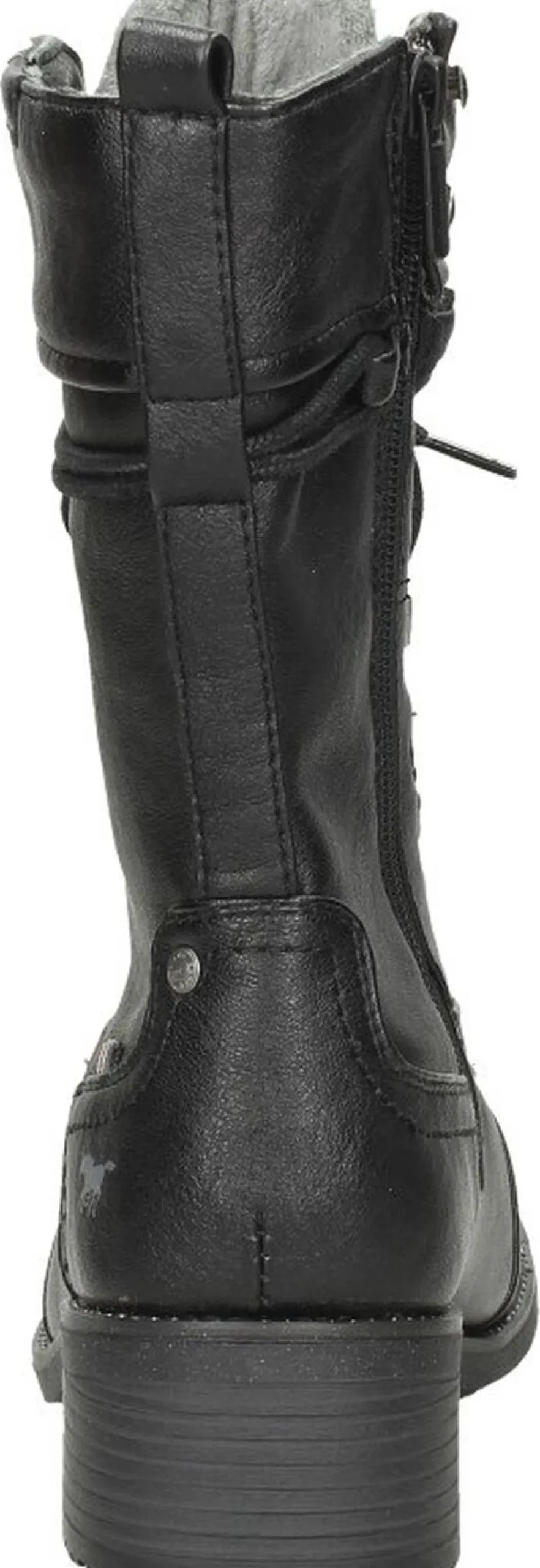 Mustang Veterschoenen Hoog Zwart Online