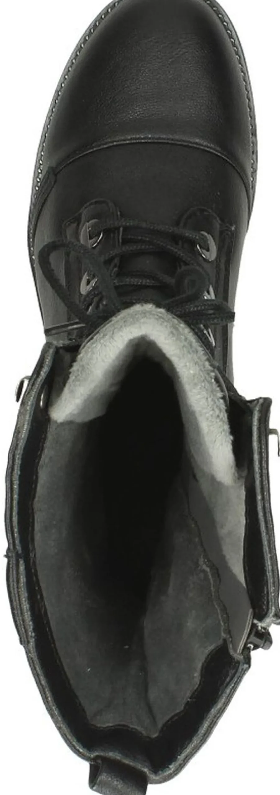 Mustang Veterschoenen Hoog Zwart Online