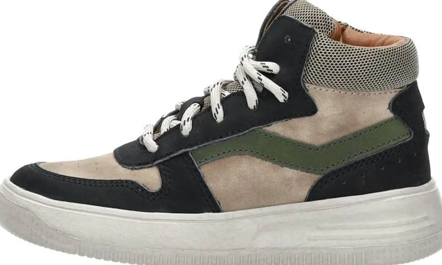 Keq Veterschoenen Hoog Zwart Fashion
