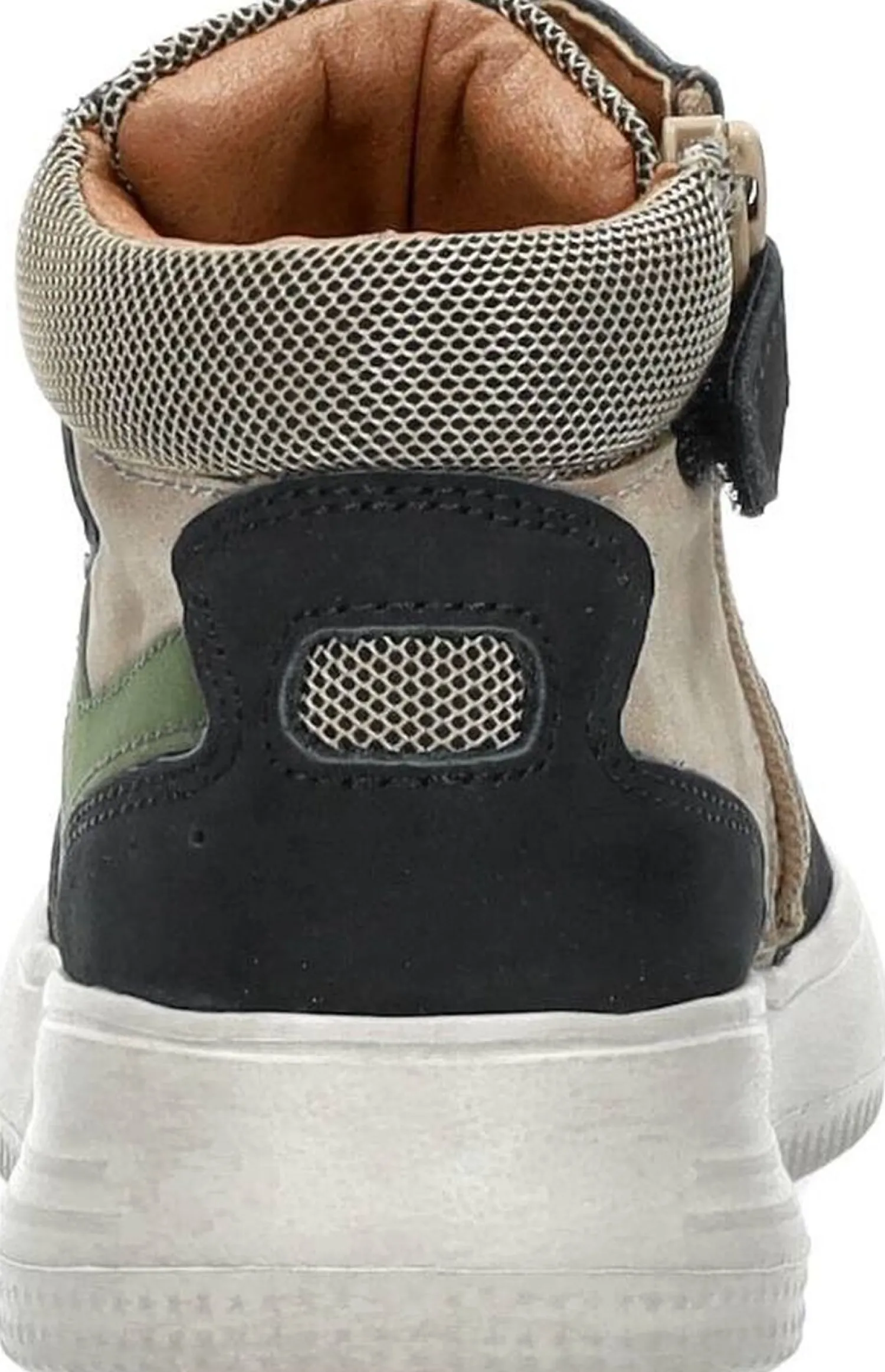 Keq Veterschoenen Hoog Zwart Fashion