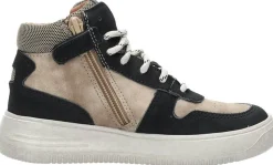 Keq Veterschoenen Hoog Zwart Fashion