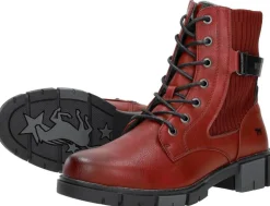 Mustang Veterschoenen Hoog Rood Best