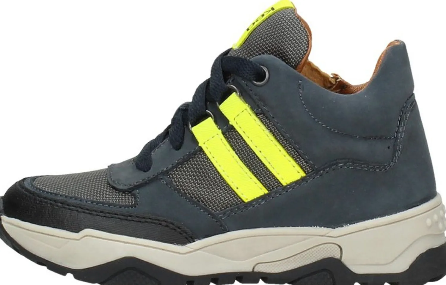 Keq Veterschoenen Hoog Blauw Fashion