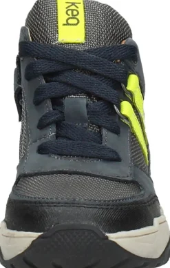 Keq Veterschoenen Hoog Blauw Fashion