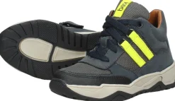 Keq Veterschoenen Hoog Blauw Fashion