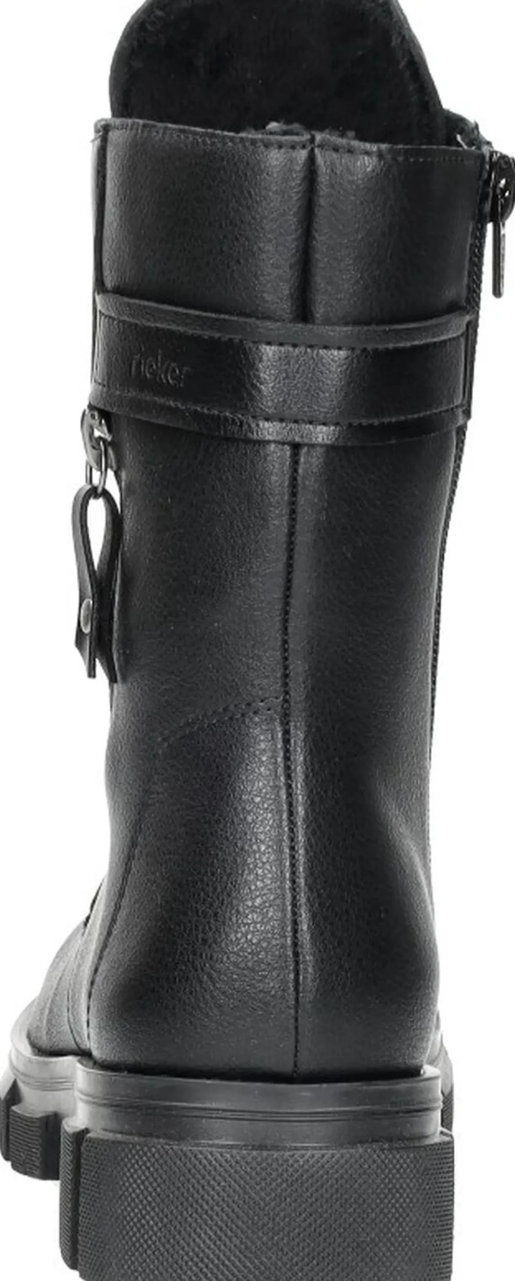 Rieker Veterschoenen hoog Zwart Hot