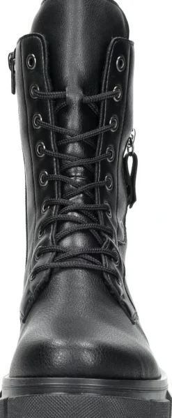 Rieker Veterschoenen hoog Zwart Hot