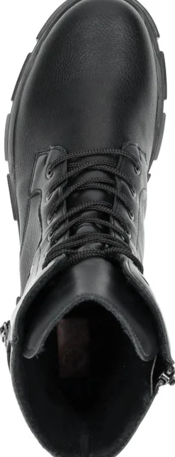 Rieker Veterschoenen hoog Zwart Hot
