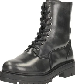 Sub55 Veterschoenen Hoog Zwart Outlet