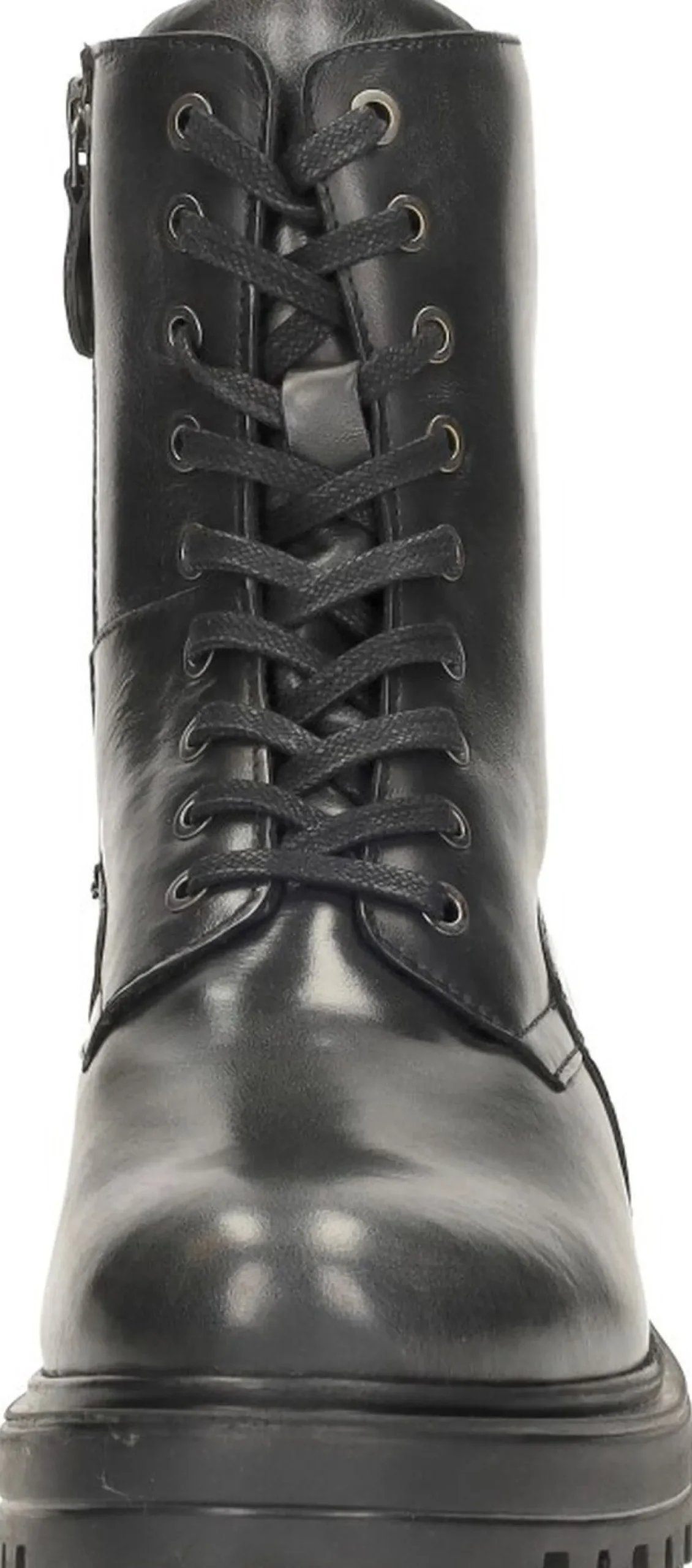 Sub55 Veterschoenen Hoog Zwart Outlet