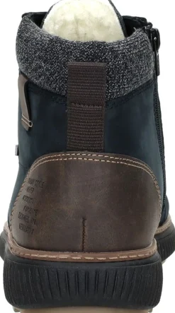 Rieker Veterschoenen Hoog Blauw Outlet
