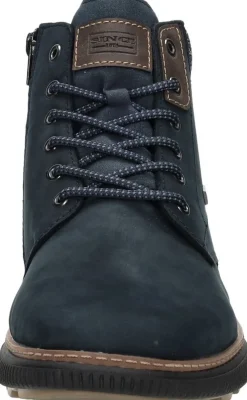 Rieker Veterschoenen Hoog Blauw Outlet
