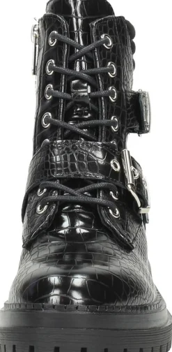 Sub55 Veterschoenen Hoog Zwart Fashion