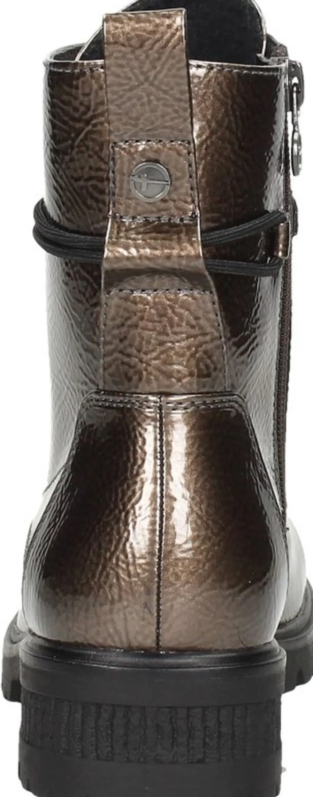 Tamaris Veterschoenen Hoog Brons Clearance
