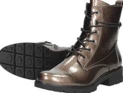 Tamaris Veterschoenen Hoog Brons Clearance