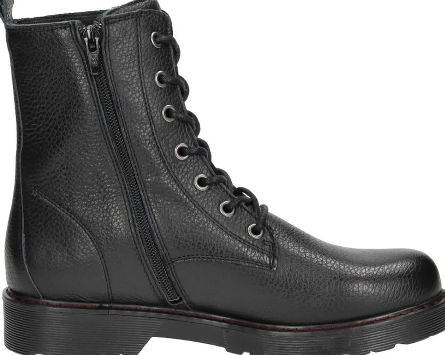 Aqa Veterschoenen Hoog Zwart Clearance