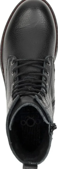 Aqa Veterschoenen Hoog Zwart Clearance