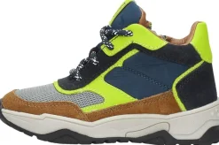Keq Veterschoenen Hoog Cognac New