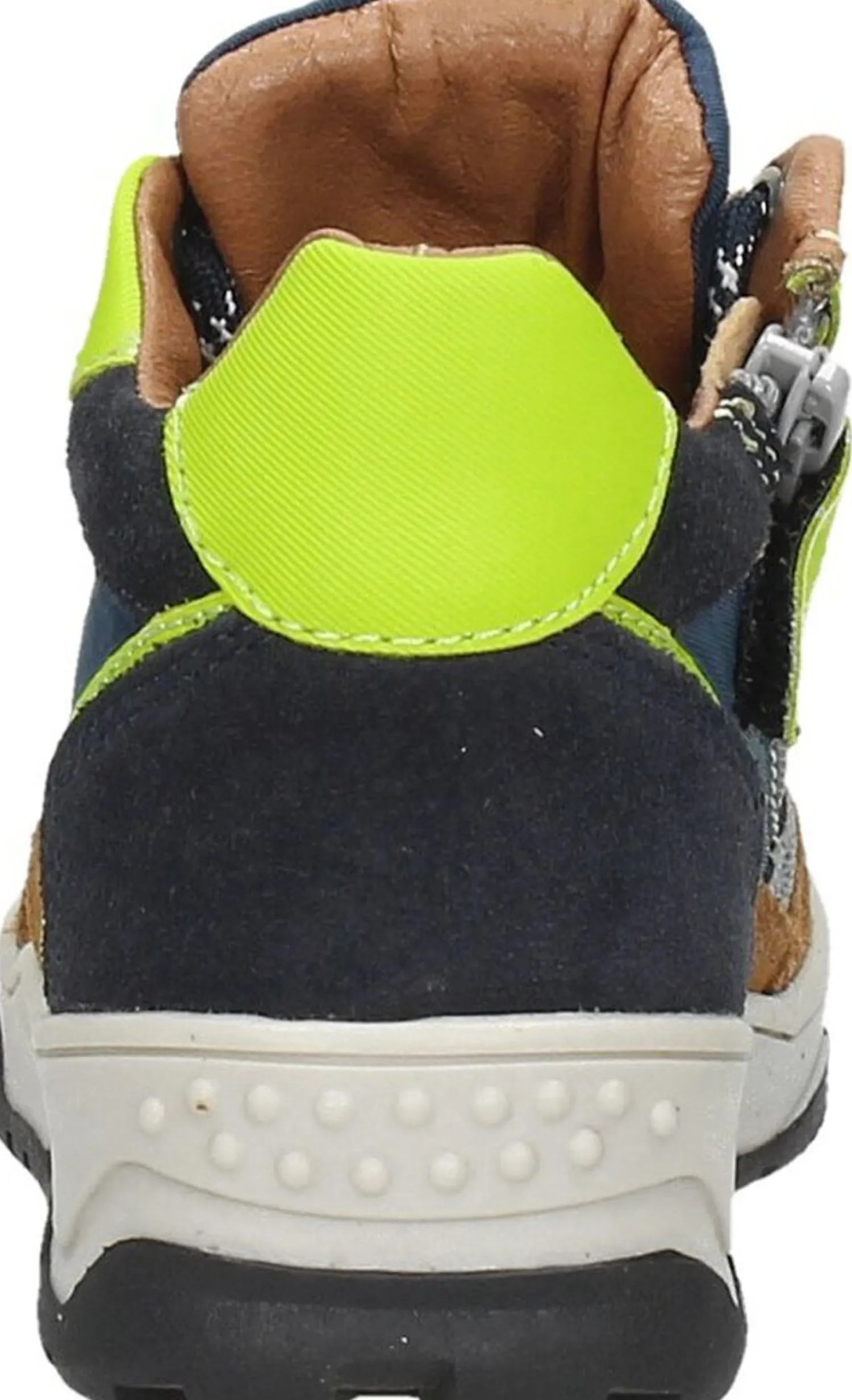Keq Veterschoenen Hoog Cognac New