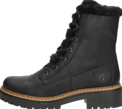 Rieker Veterschoenen Hoog Zwart Online