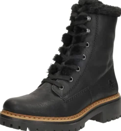Rieker Veterschoenen Hoog Zwart Online