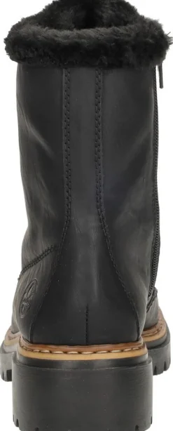 Rieker Veterschoenen Hoog Zwart Online