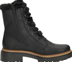 Rieker Veterschoenen Hoog Zwart Online