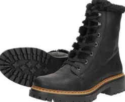 Rieker Veterschoenen Hoog Zwart Online