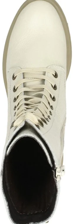 Sub55 Veterschoenen Hoog Gebroken wit Sale