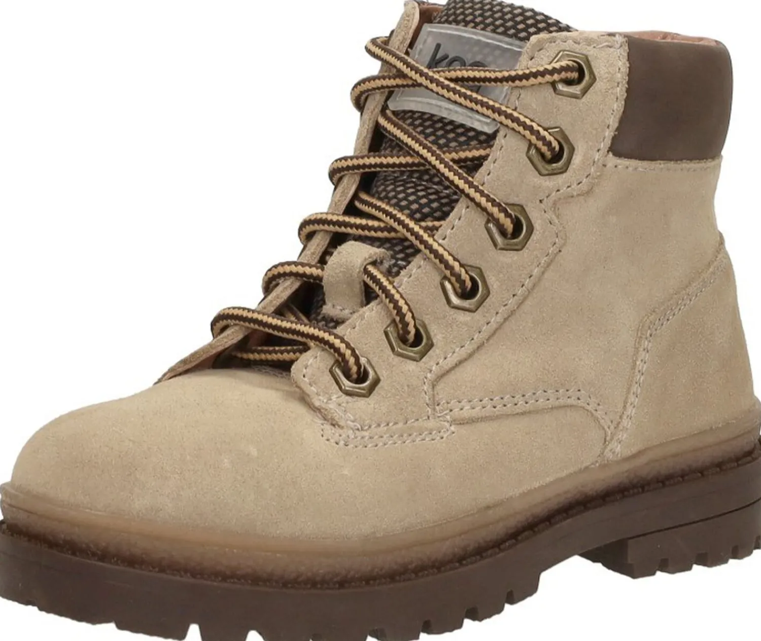 Keq Veterschoenen Hoog Beige Online