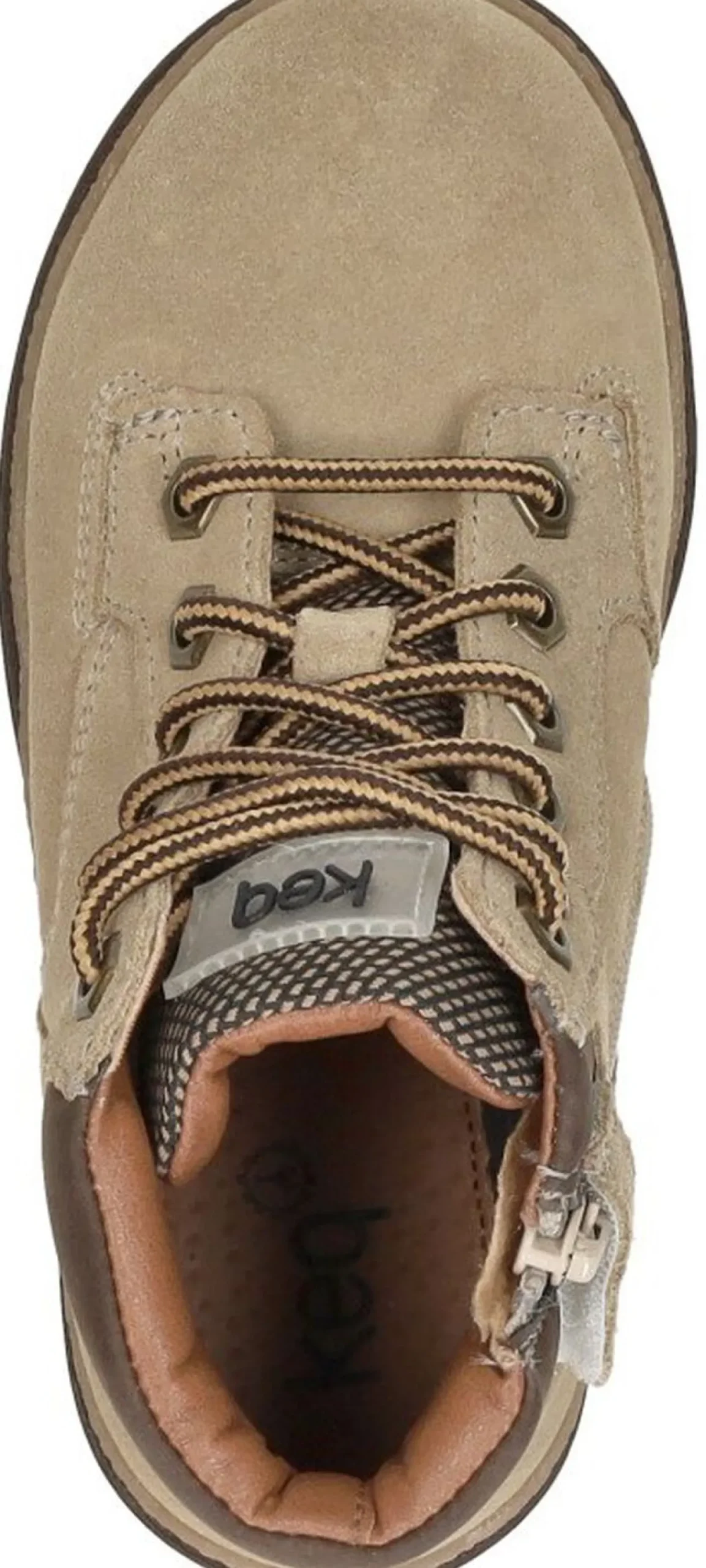 Keq Veterschoenen Hoog Beige Online