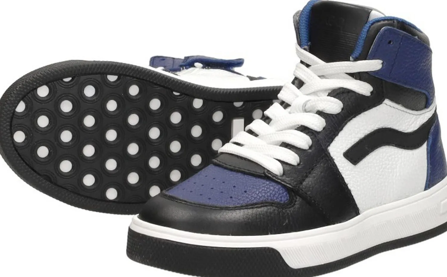 Keq Veterschoenen Hoog Blauw Sale