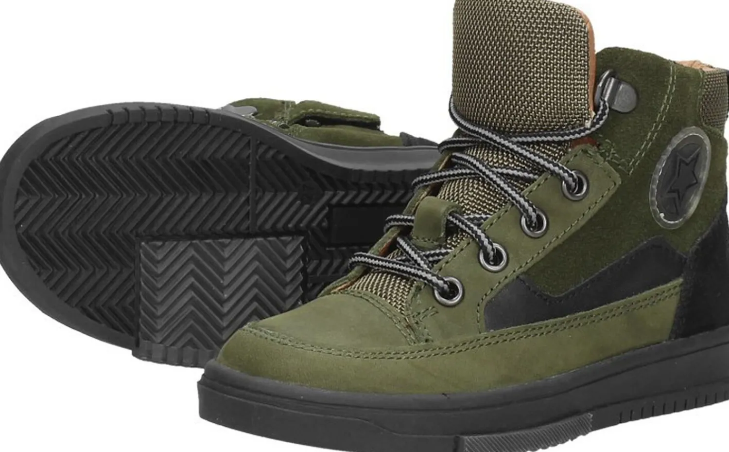 Keq Veterschoenen Hoog Groen Best